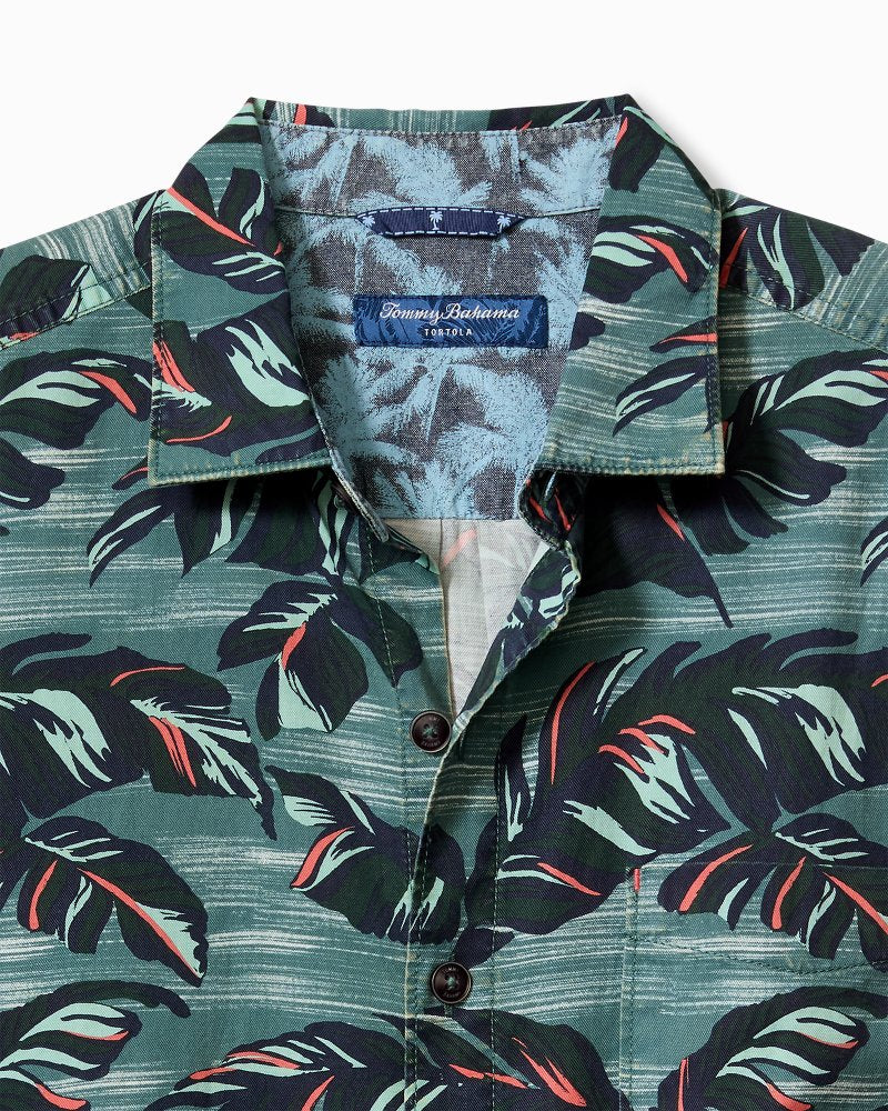 Tommy Bahama Popular - Tortola Verde Fronds Short-Sleeve Shirt