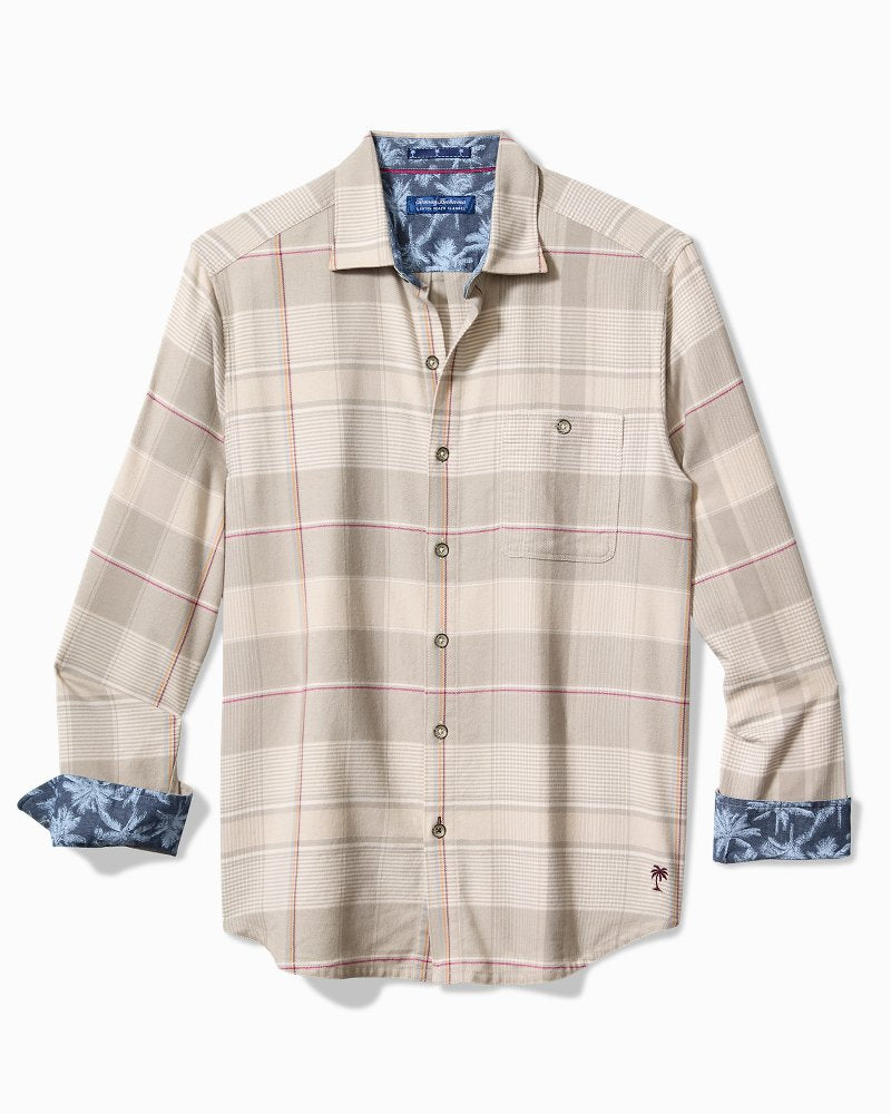 Tommy Bahama Popular - Canyon Beach Pebble Cay Plaid Stretch Flannel Shirt
