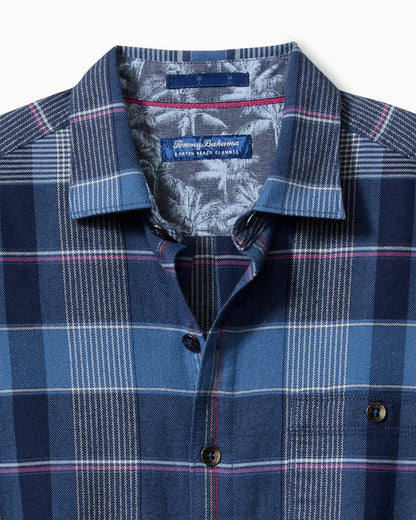 Tommy Bahama Exclusive - Canyon Beach Pebble Cay Plaid Stretch Flannel Shirt