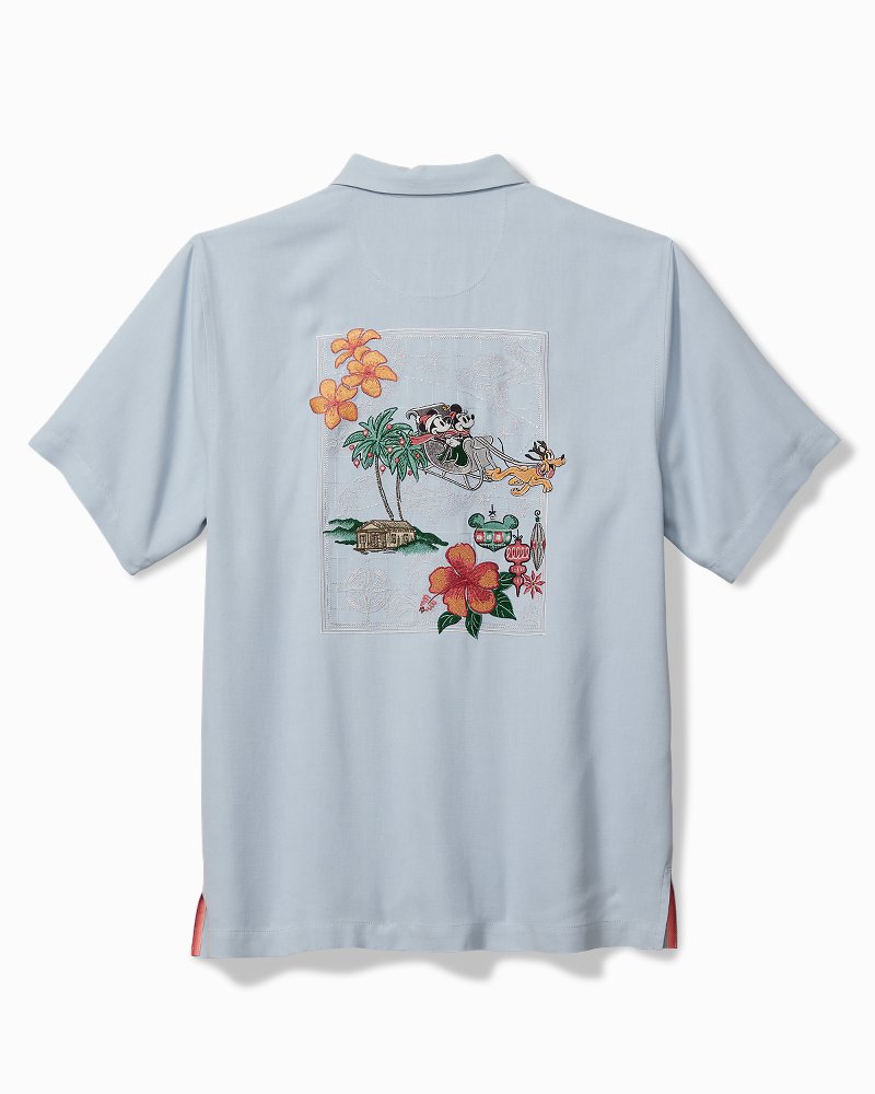 Tommy Bahama Latest - Disney Huladay Sleigh Ride Silk Camp Shirt