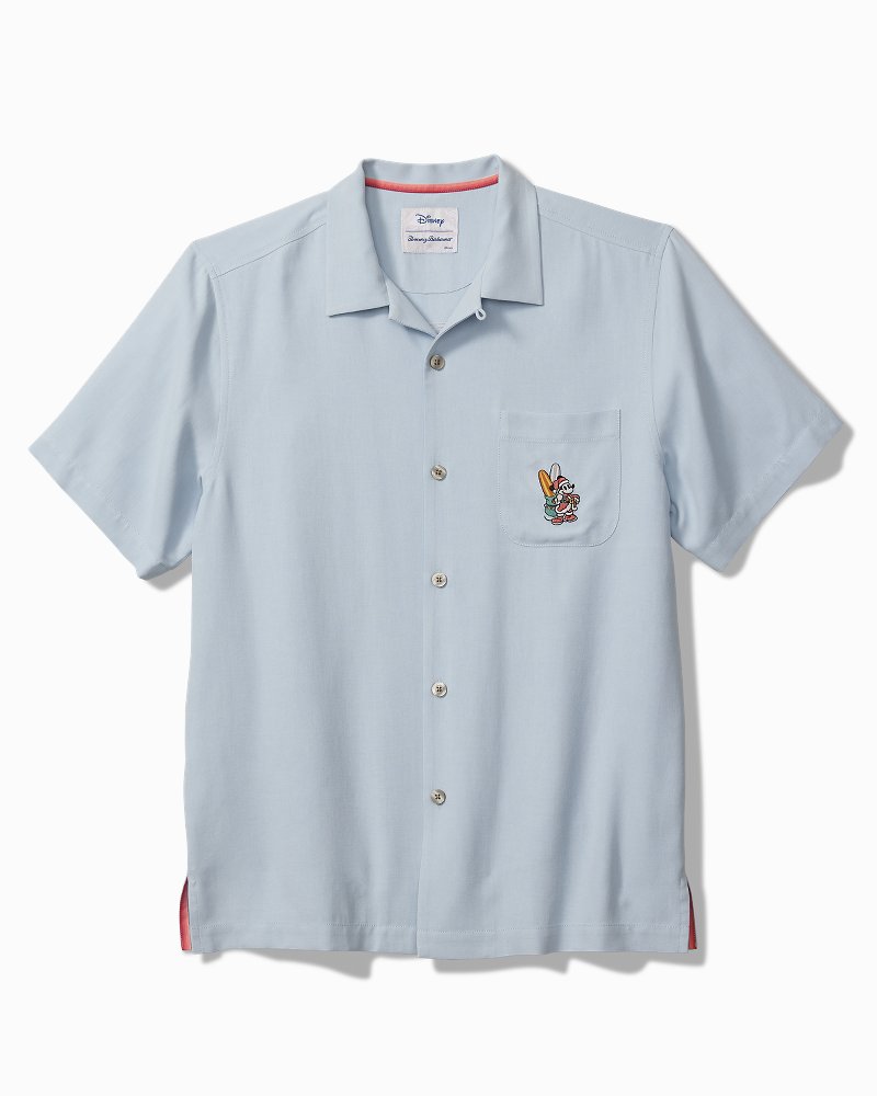 Tommy Bahama Latest - Disney Huladay Sleigh Ride Silk Camp Shirt