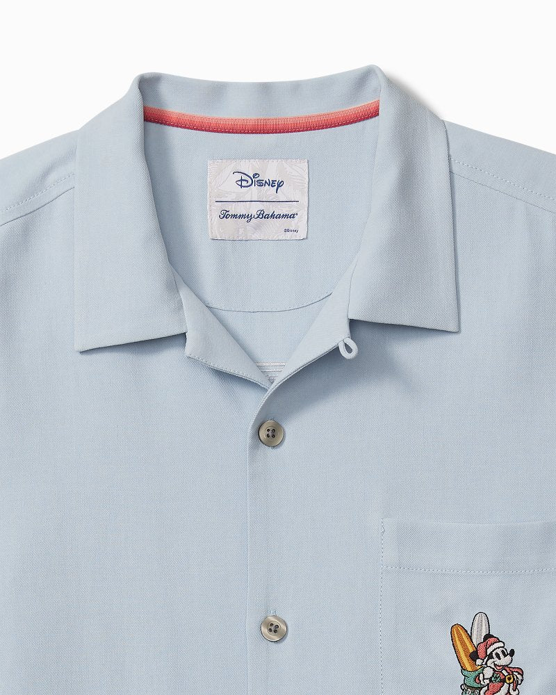 Tommy Bahama Latest - Disney Huladay Sleigh Ride Silk Camp Shirt
