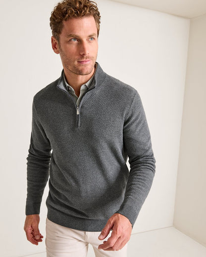 Tommy Bahama Classic - Coolside Legend Half-Zip IslandZone® Sweater