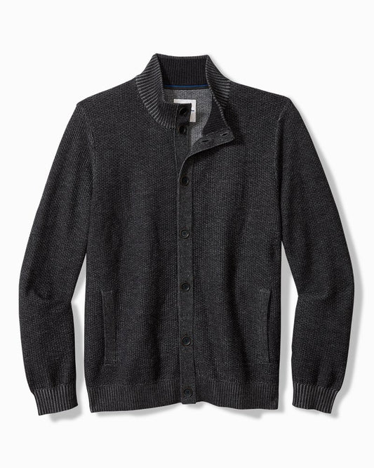 Tommy Bahama Deals - Crescent Shore IslandZone® Button-Mock Cardigan