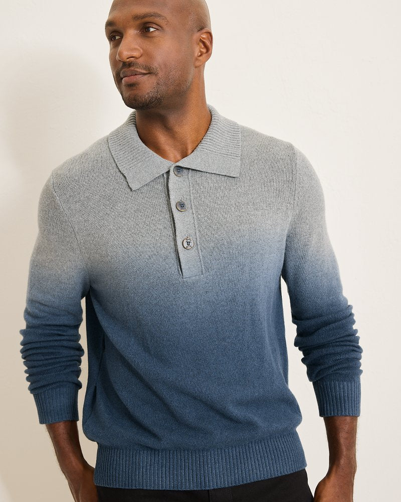 Tommy Bahama Quality - Ombré Dip-Dye Sweater Polo
