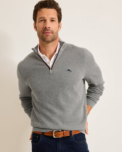 Tommy Bahama Quality - Marlin Luxe Half-Zip Sweater