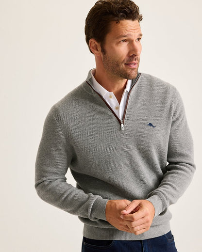 Tommy Bahama Quality - Marlin Luxe Half-Zip Sweater