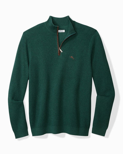 Tommy Bahama Recommended - Marlin Luxe Half-Zip Sweater