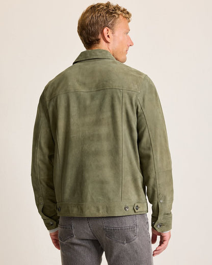 Tommy Bahama Best Seller - Pine Lake Suede Trucker Jacket
