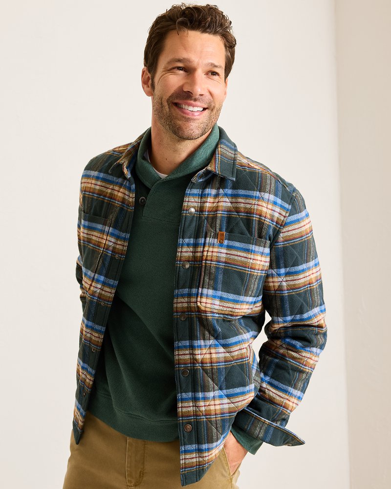 Tommy Bahama Value - Oak Harbor Flannel Shirt Jacket