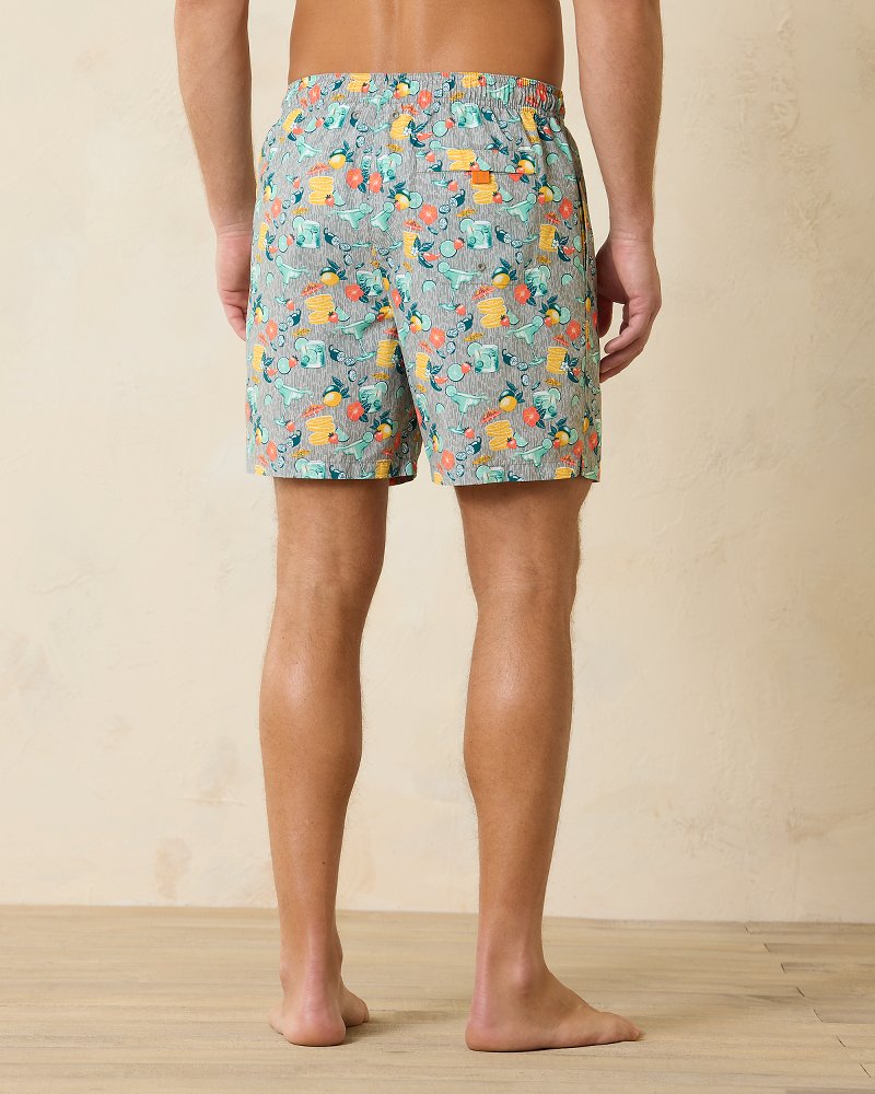 Tommy Bahama Classic - Naples Tales of a Cocktail 6-Inch Swim Trunks