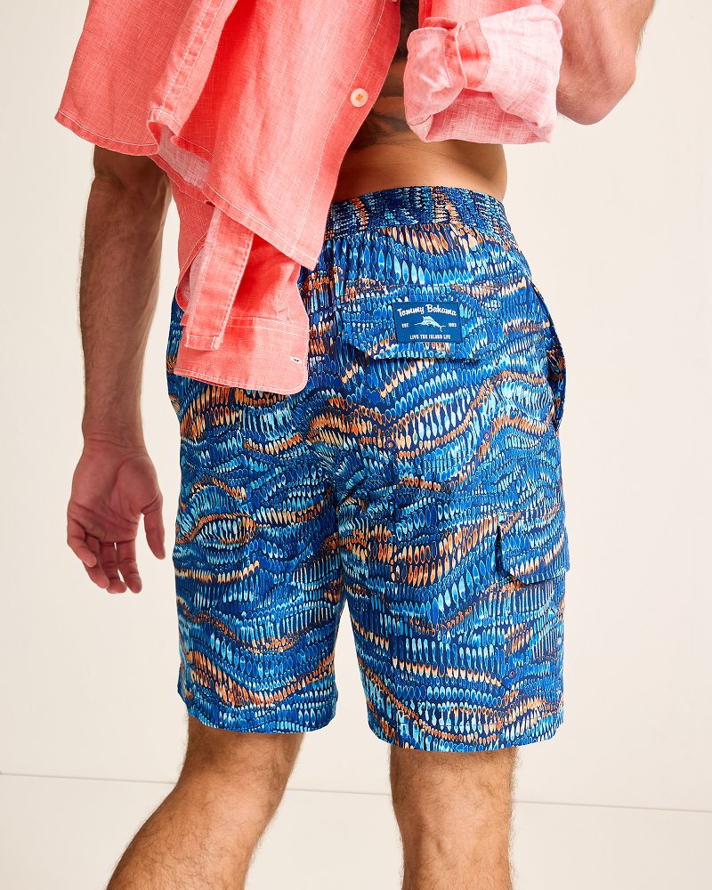 Tommy Bahama Recommended - Baja Monte Rio Geo 9-Inch Boardshorts