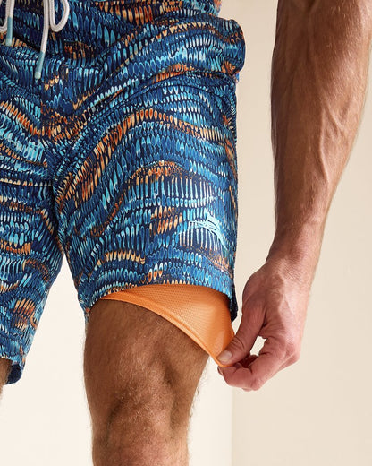 Tommy Bahama Recommended - Baja Monte Rio Geo 9-Inch Boardshorts