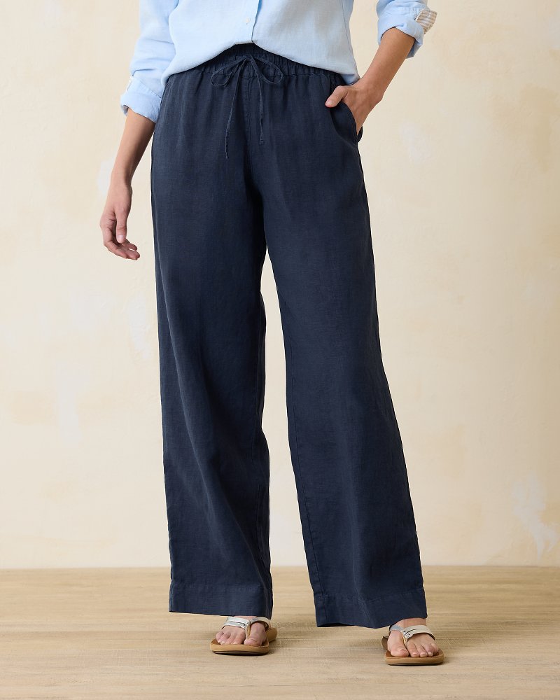 Tommy Bahama Latest - Two Palms High-Rise Linen Easy Pants
