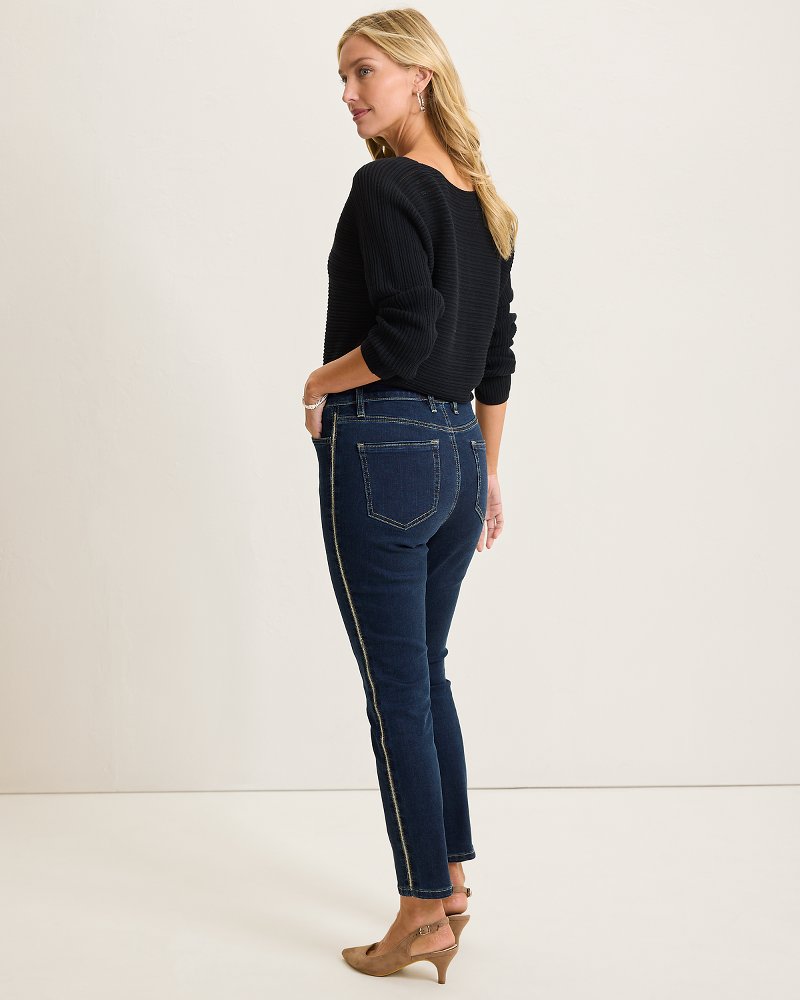 Tommy Bahama Exclusive - Boracay® Indigo Tux High-Rise Ankle Jeans