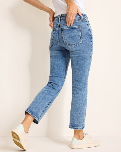 Tommy Bahama Best Price - Mid-Rise Cropped Mini Bootcut Jeans