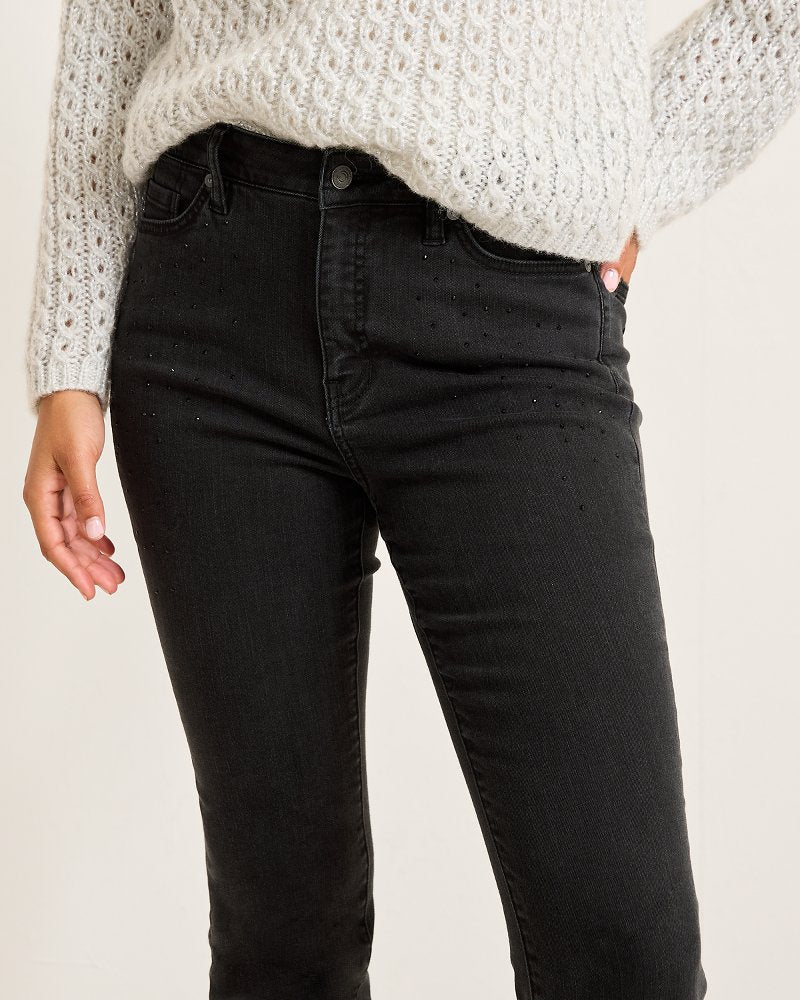 Tommy Bahama Sale - Boracay® Beach Sparkle High-Rise Skinny Ankle Jeans