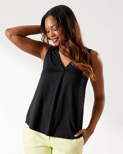 Tommy Bahama Featured - Kauai Box Pleat Tank Top