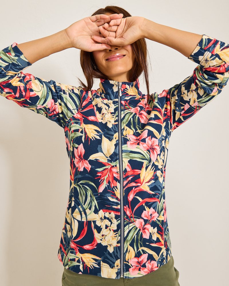 Tommy Bahama Exclusive - Aruba Flora Amora Full-Zip Sweatshirt