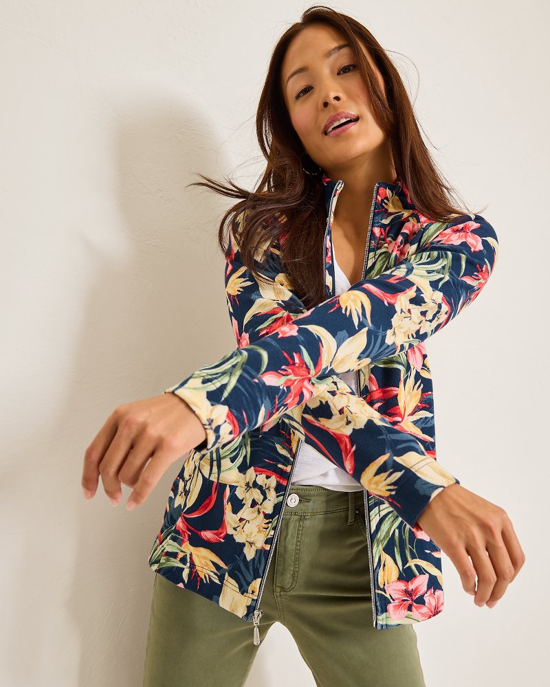 Tommy Bahama Exclusive - Aruba Flora Amora Full-Zip Sweatshirt
