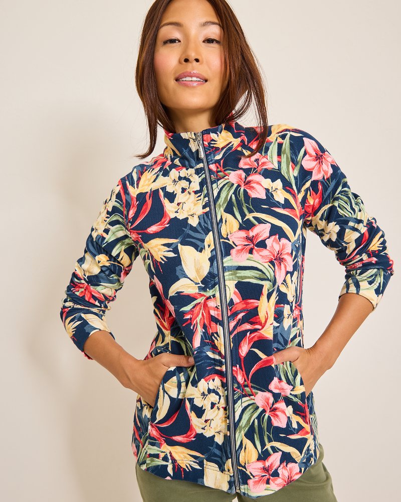 Tommy Bahama Exclusive - Aruba Flora Amora Full-Zip Sweatshirt