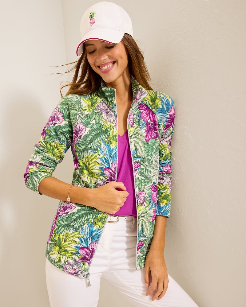 Tommy Bahama Popular - Aruba Jungle Jewels Full-Zip Sweatshirt
