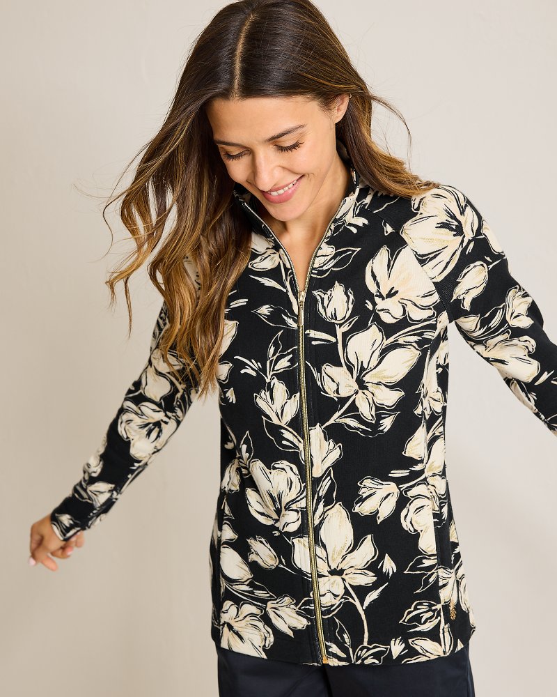 Tommy Bahama Premium - Aruba Noche Mar Full-Zip Sweatshirt