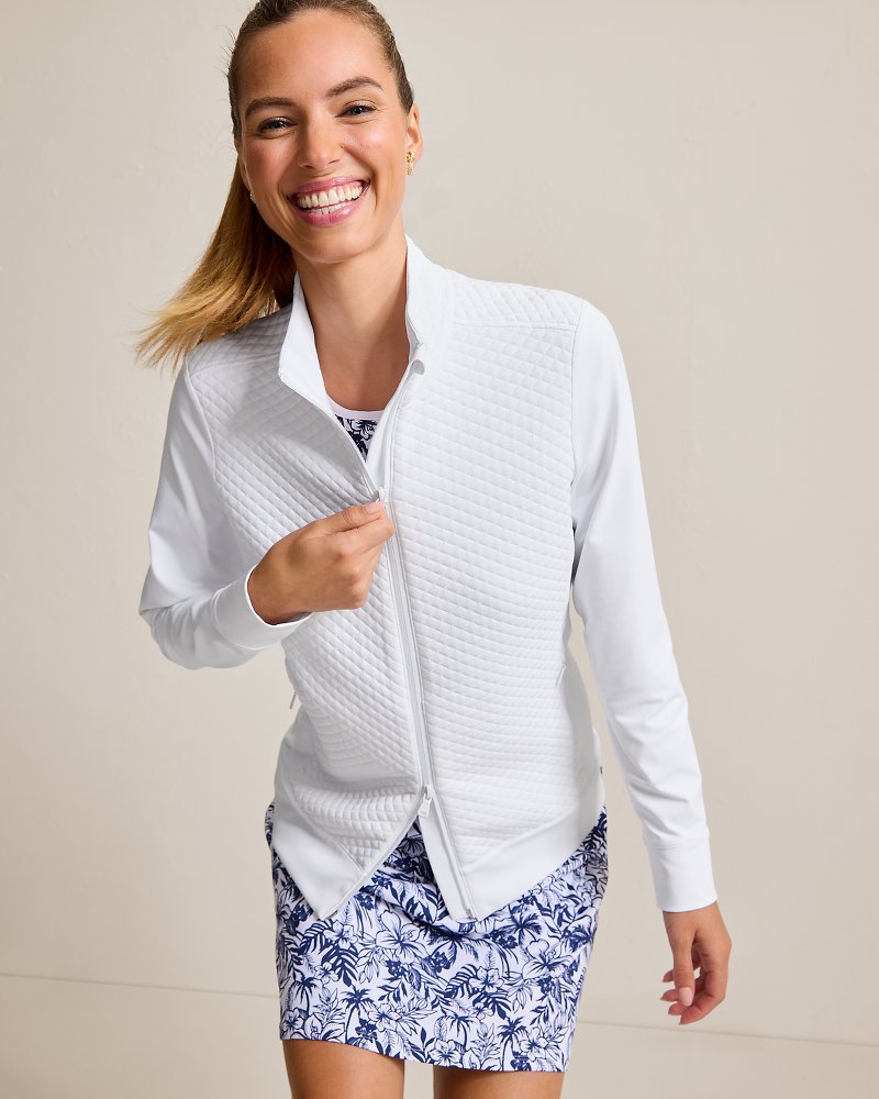 Tommy Bahama Classic - Aubrey Quilted Hybrid Jacket