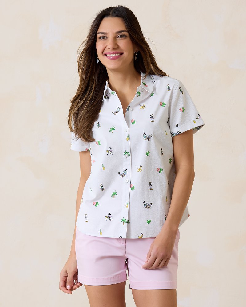 Tommy Bahama Value - Disney Nova Wave Beach Cruiser Camp Shirt