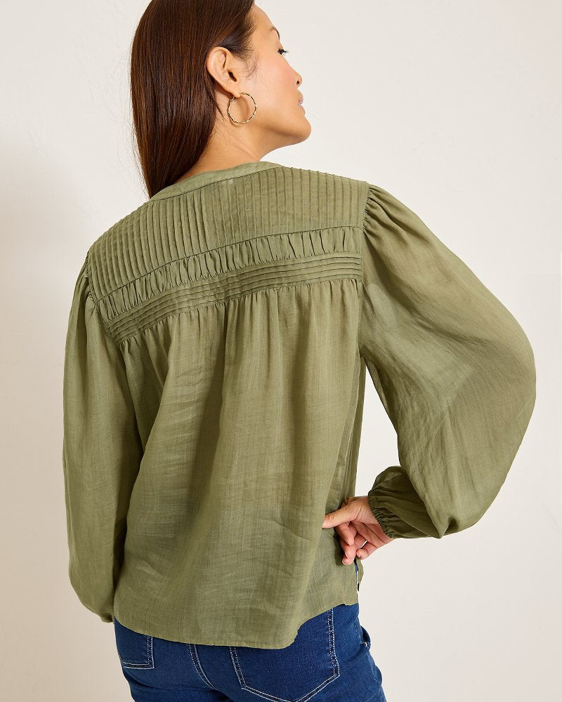 Tommy Bahama Value - Palm Breeze Pintuck Blouse