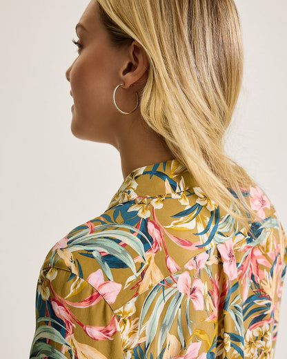 Tommy Bahama Classic - Flora Amora Long-Sleeve Silk Shirt