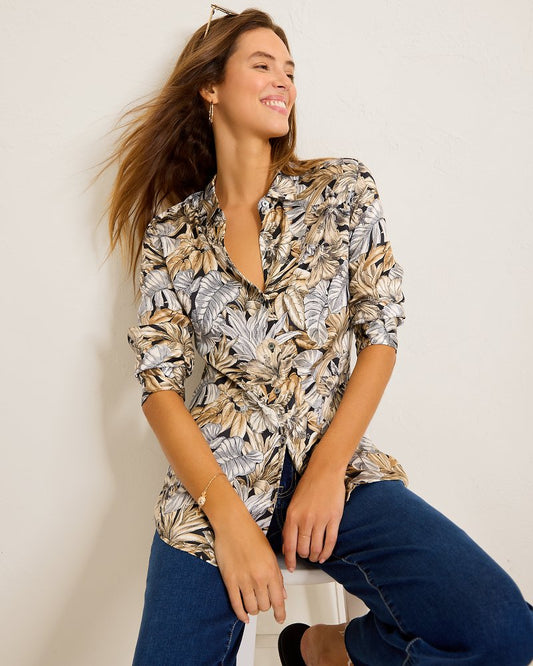 Tommy Bahama Value - Grand Canal Long-Sleeve Silk Shirt