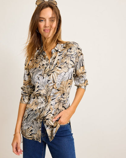 Tommy Bahama Value - Grand Canal Long-Sleeve Silk Shirt