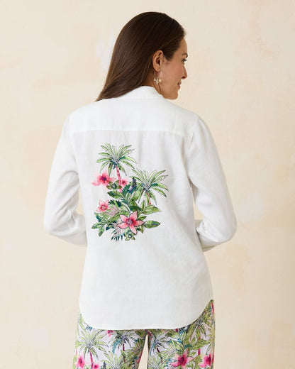 Tommy Bahama Trending - Coastalina Coastal Palms Linen Shirt