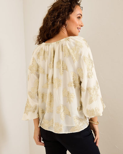 Tommy Bahama Exclusive - Shimmering Shores Peasant Top