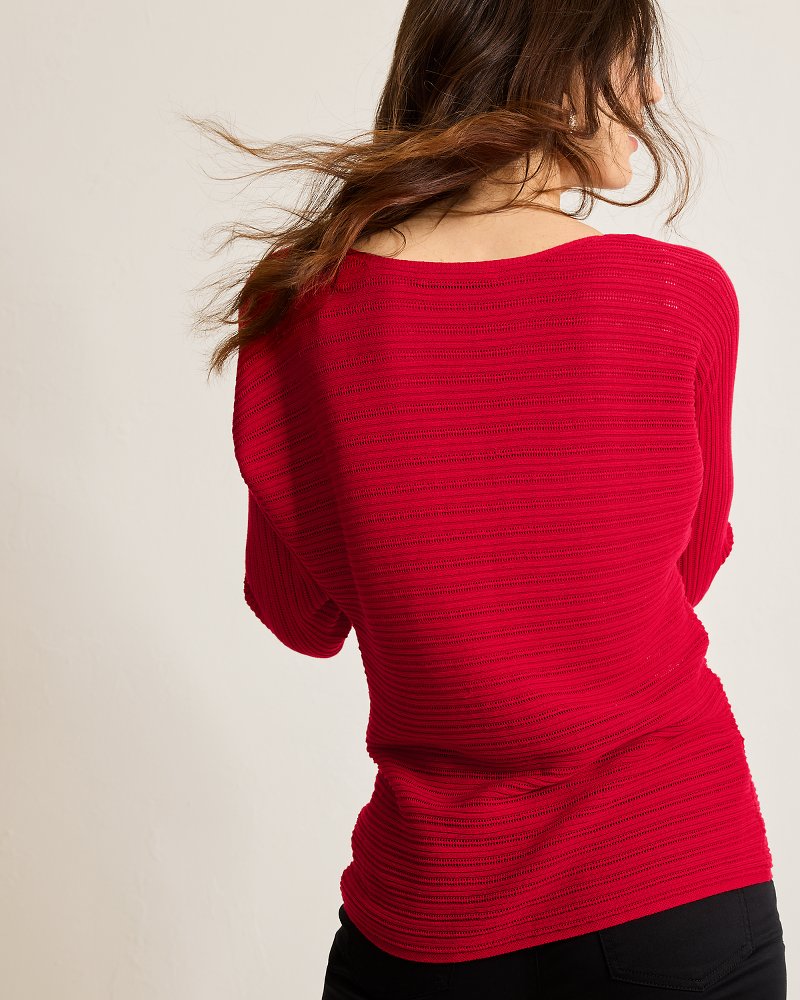 Tommy Bahama Featured - Jewel Bay Sequin V-Neck Sweater