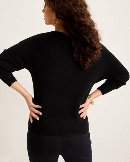 Tommy Bahama Great Value - Embellished Pineapple Cashmere-Blend Sweater