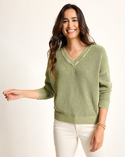 Tommy Bahama New - Salt Wash V-Neck Sweater