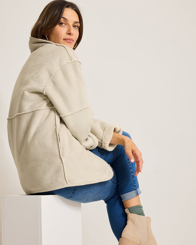 Tommy Bahama Best Price - Reversible Faux Shearling Coat