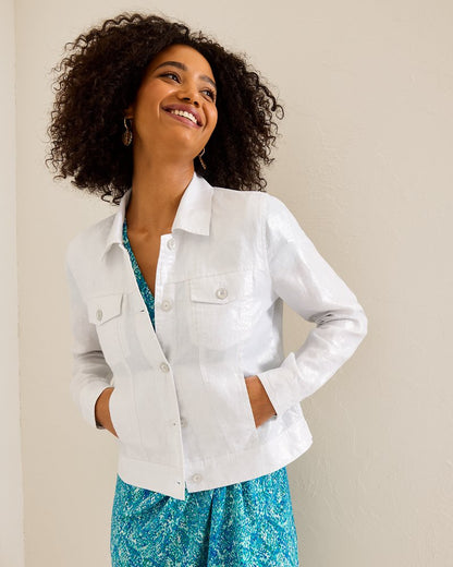 Tommy Bahama Exclusive - Two Palms Shimmer Linen Jacket