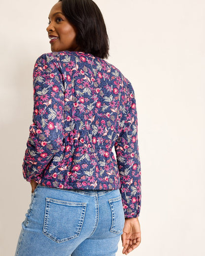Tommy Bahama New - Sweeping Floral Quilted Jacket