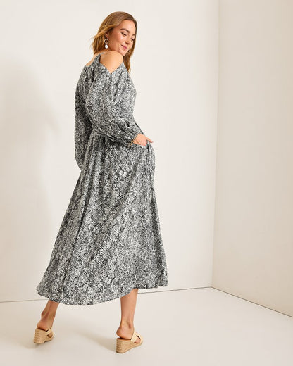Tommy Bahama Trending - Playa Python Maxi Dress