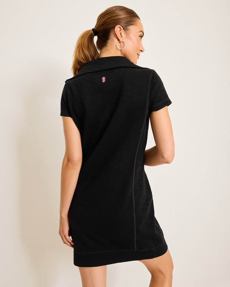 Tommy Bahama Trusted - Tobago Bay Half-Zip Collared Dress