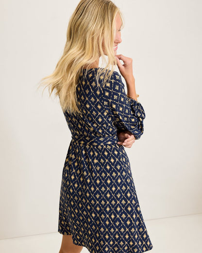 Tommy Bahama New - Diamond Cay Long-Sleeve Dress