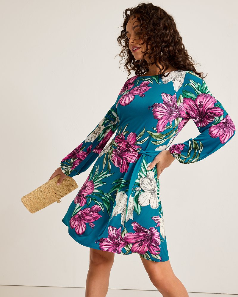 Tommy Bahama Everyday - Villa Garden Long-Sleeve Short Dress