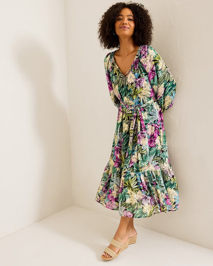 Tommy Bahama Best Price - Jungle Jewels Shimmer Maxi Dress