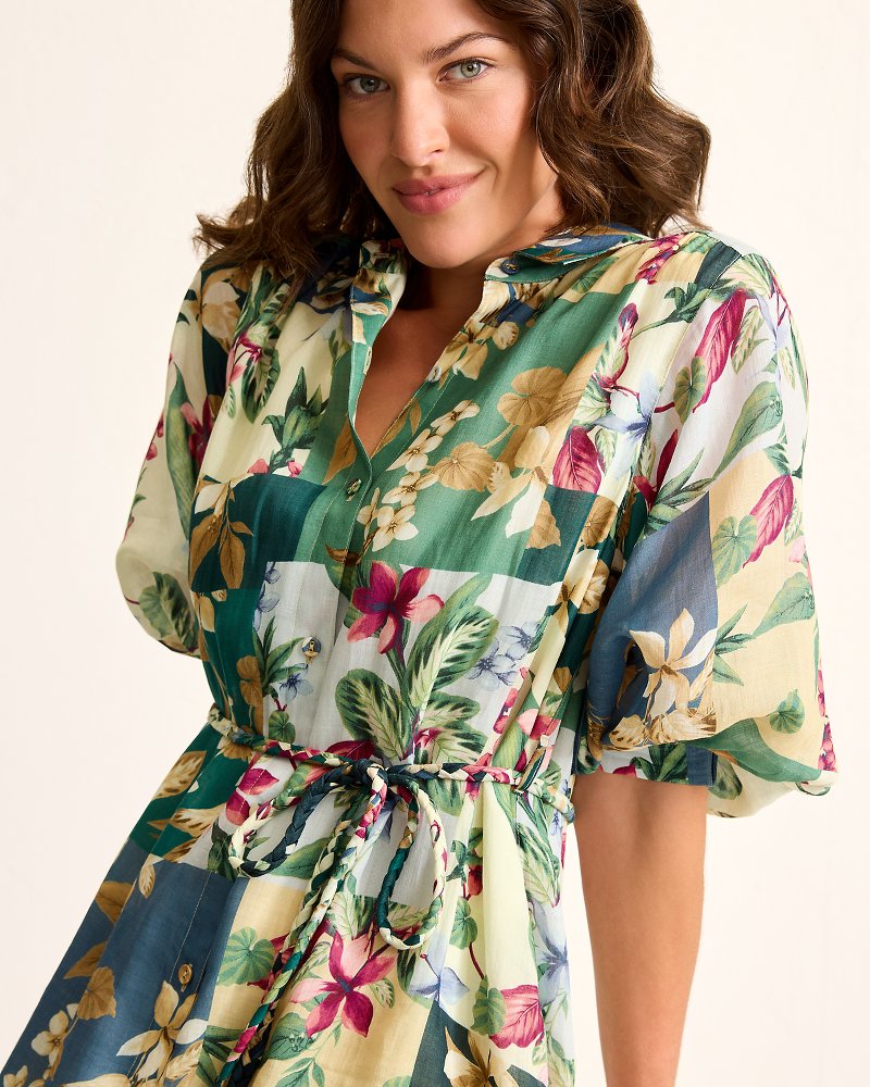 Tommy Bahama Trusted - Hightide Flora Midi Shirt Dress