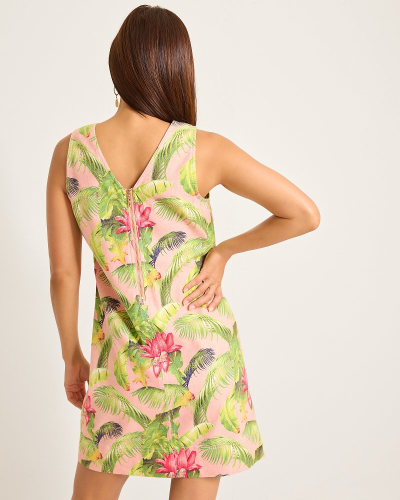 Tommy Bahama Trending - Palm-A-Dora Frond Royal Sheath Dress