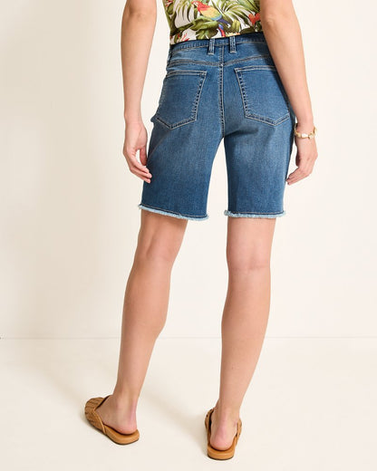 Tommy Bahama Value - Cut-Off Bermuda Denim Shorts
