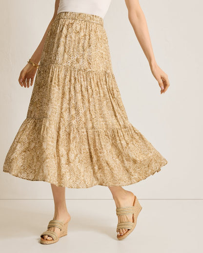 Tommy Bahama Recommended - Playa Python Shimmer Midi Skirt